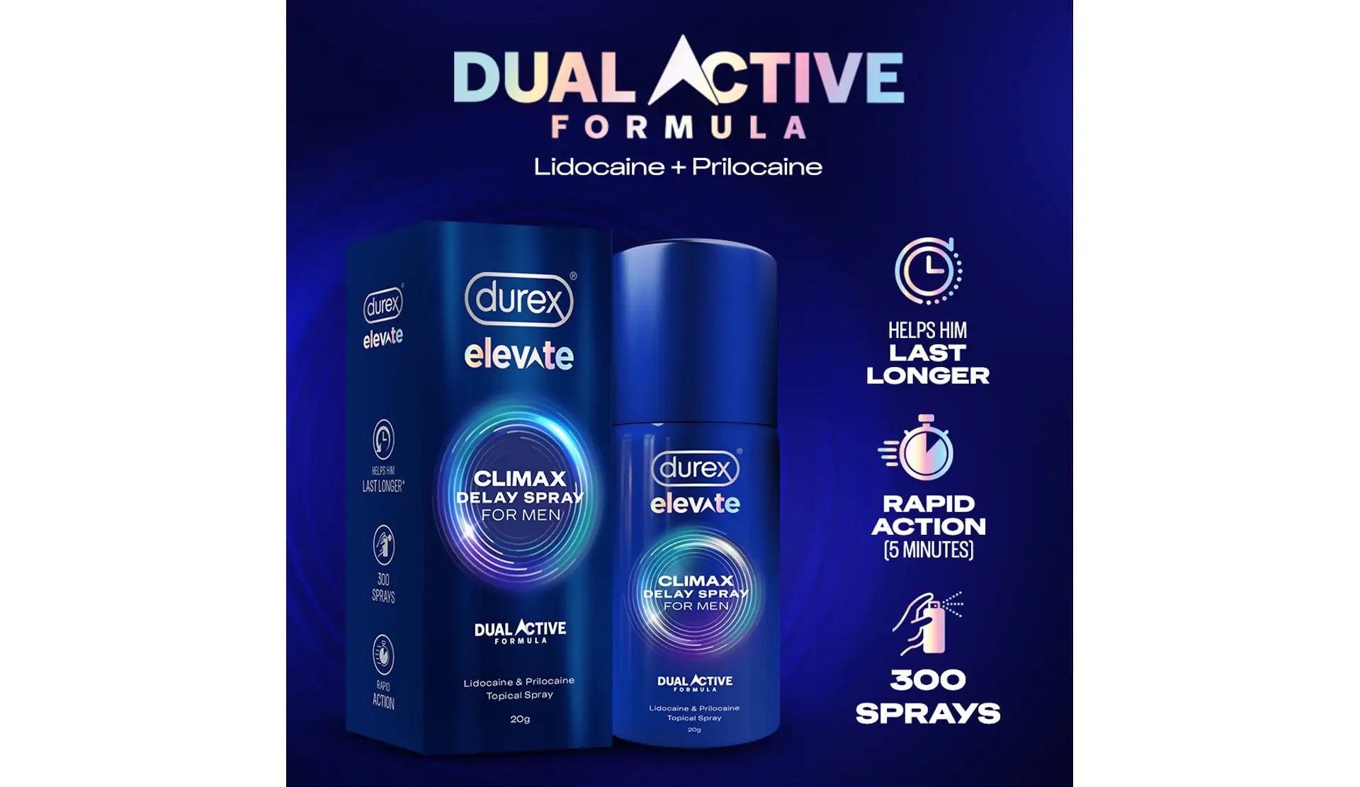 Original Durex Spray for Men Timing | Original and Quality