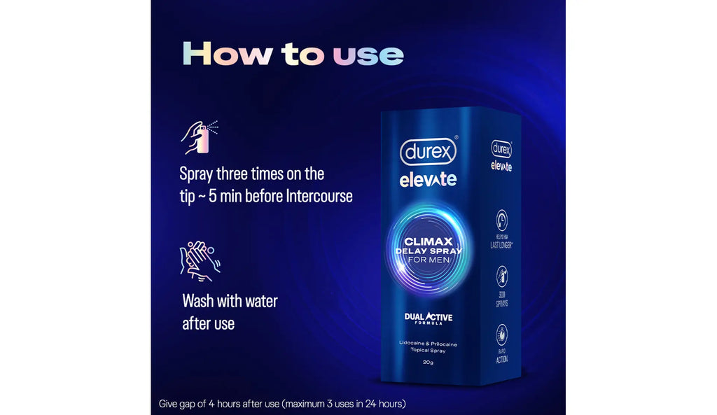 Original Durex Spray for Men Timing | Original and Quality